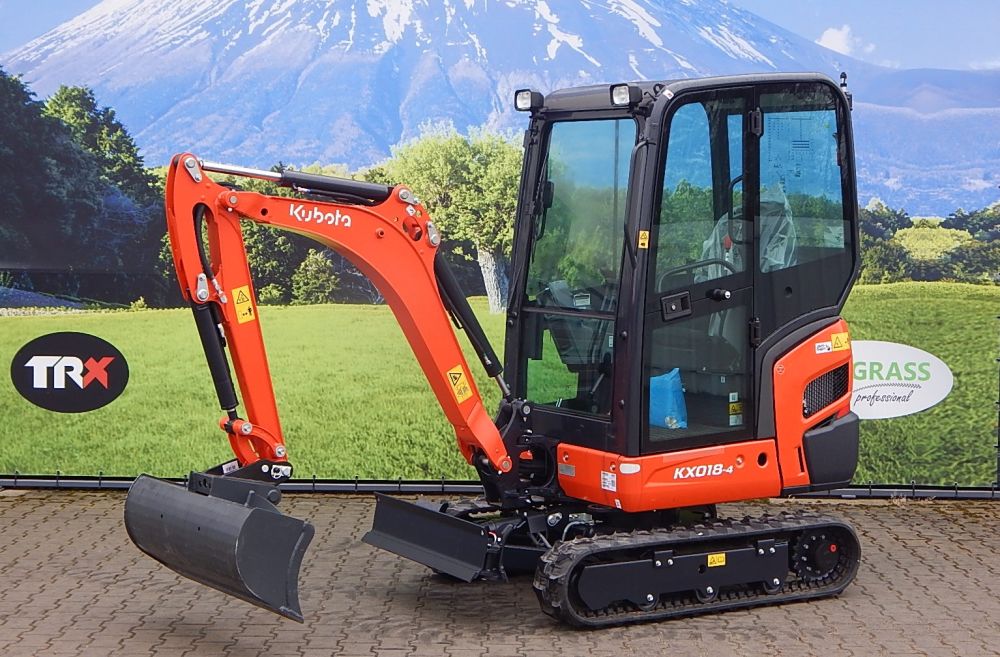 KOPARKA  Kubota KX18, nr. ramy: 73471 z kpl łyżek