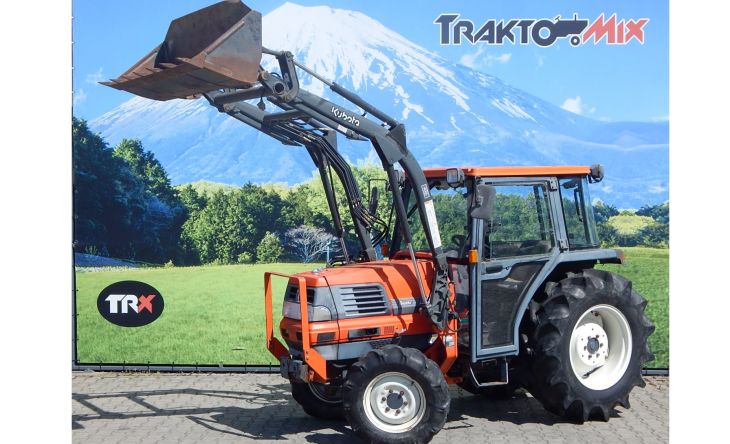 Kubota, model GL320, nr. ramy:37668 4WD+TUR+KAB AC